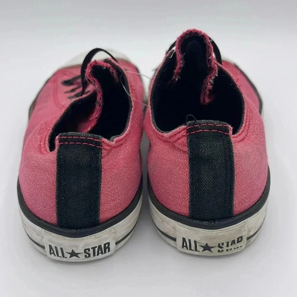 Converse Pink Glitter Junior Sneakers